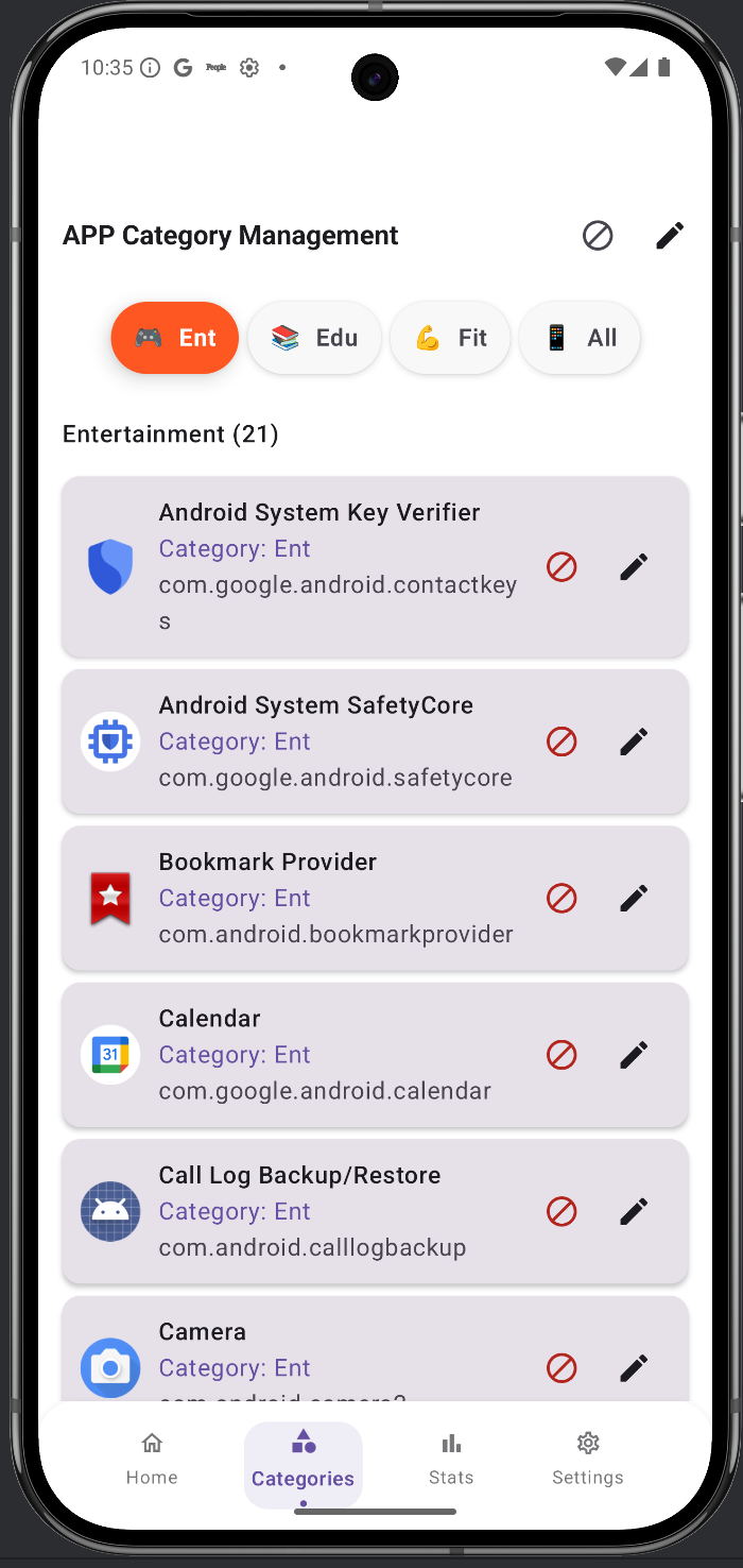 OffTimes App Screenshot 4